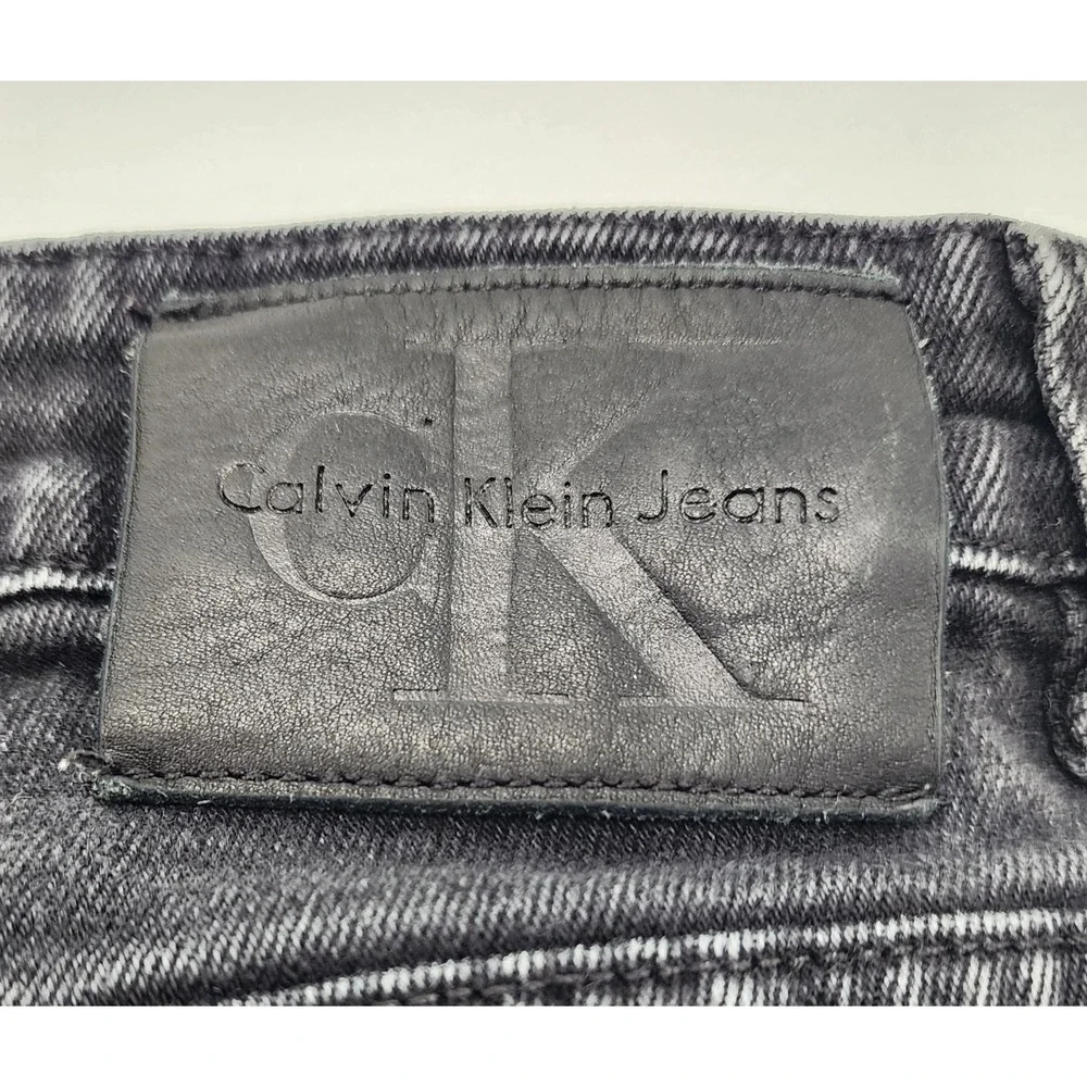 Calvin‎ Klein Vintage Black Jeans 28 X 32 1990s Style 41Z A742